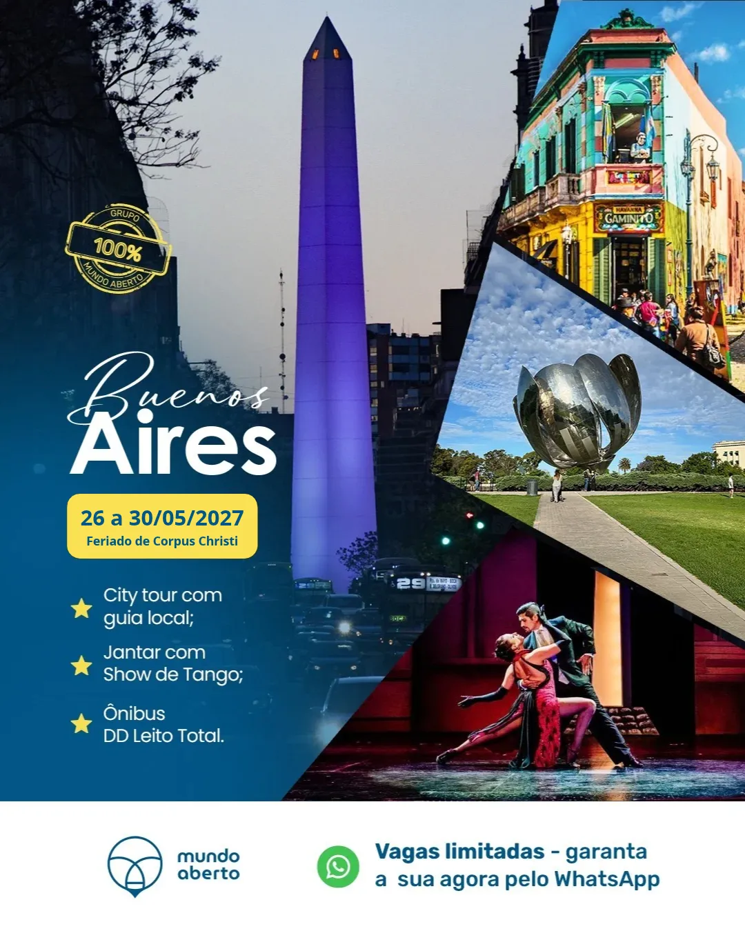 Buenos Aires - 26 a 30-05-2027